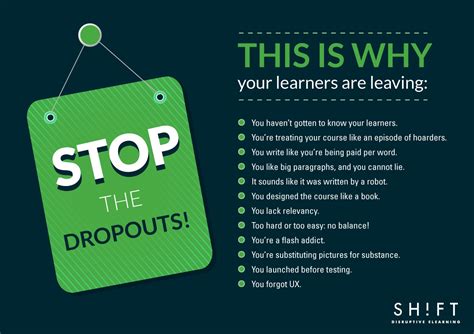 how to stop dropouts